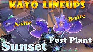 Top 15 Sunset Kayo Post Plant Lineups | Kayo Lineups Sunset | Kayo Sunset Guide