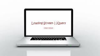 Create Loading Screen | jQuery | Speed Code