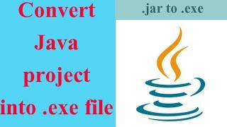 How to convert Java project into .exe file in eclipse 2020