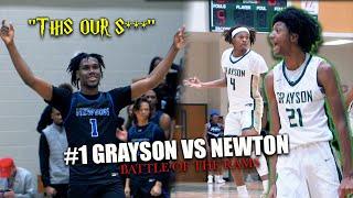 "THIS OUR S***!!" BIGEST RIVALRY IN GA NEEDS OVERTIME! #1 GRAYSON VS #8 NEWTON