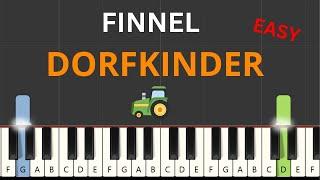 Finnel - Dorfkinder (Piano Tutorial) (+ Noten) #dorfkinderhaus