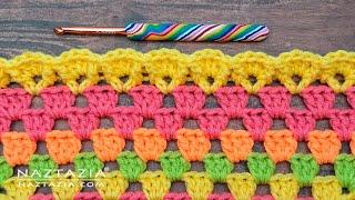 How to Crochet Granny Square Fluted Edge