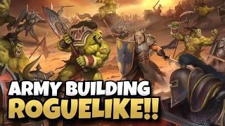 Building My Fantasy Army In This Strategy Roguelike! | Warlords Battle Simulator