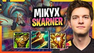 MIKYX IS SO STRONG WITH SKARNER! | G2 Mikyx Plays Skarner Support vs Leona!  Season 2024