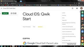 Cloud IDS: Qwik Start | GSP994 | Learn to Earn Cloud Security Challenge: Level 1