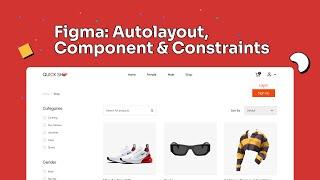 Figma Card Design: Autolayout, Components, Constraints