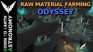 Raw Material Farming in Odyssey | Crystal shards