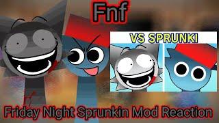 Fnf react to The Friday Night Sprunkin Mod! (Gacha reaction)