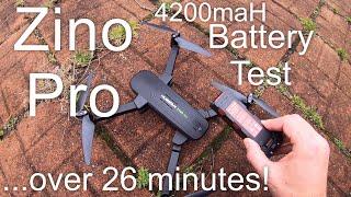 Hubsan Zino Pro 4200maH Battery...over 26 minutes of flight!