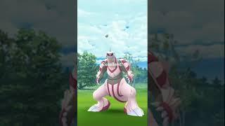 a Shiny Palkia appears in Pokemon Go  #shorts