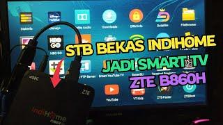 CARA ROOT DAN FLASH STB BEKAS INDIHOME ZTE B860H TANPA BONGKAR CASING