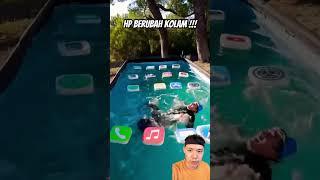 Hp berubah kolam renang #smartphone #phonesecrets #pool #phonesecrettricks #ios #mobilesecrets