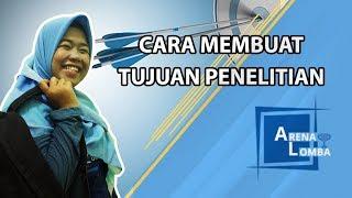 5 Cara Membuat Tujuan Penelitian dan Contohnya