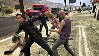 GTA FUNNY NPC FIGHTS Vol.6