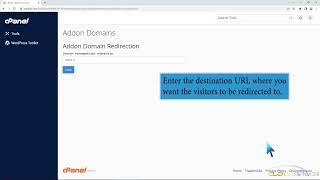 How to Redirect an Addon Domain with CloudSpace