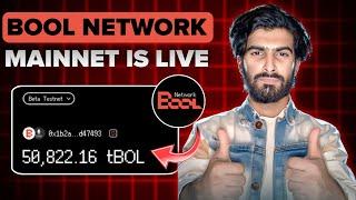 New AIRDROP Bool Network MAINNET Live - Complete Details