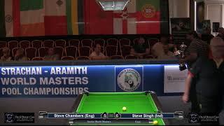 2019 Senior  World Masters - Final - Steve Chambers (Eng) v Steve Singh (Ind)