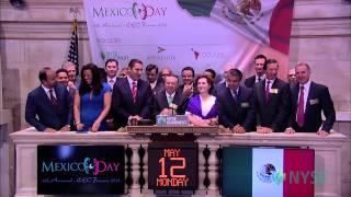 Fourth Annual Mexico Day Kicks Off at the New York Stock Exchange