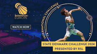 Semi Finals - Court 1 - STATE Denmark Challenge 2024 presented by RSL