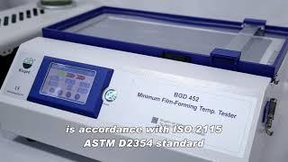 BGD 452 Minimum Film Forming Temperature Tester (Introduction)