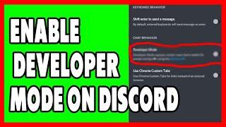 How to Enable Developer Mode on Discord on Android Device