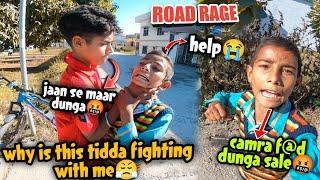 why is this tidda fighting with me || ROAD RAGE || S2MAN VLOG ️ || #motovlog #viral #vlog