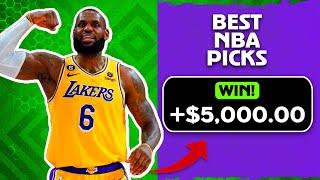 (LOCK OF THE DAY!) Best NBA Playoff Picks Today |Monday|
