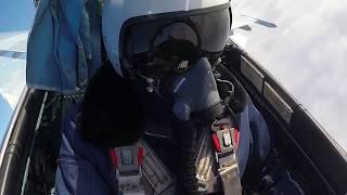 Летно-тактическое учение с авиационным полком ЗВО на аэродроме Халино