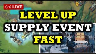 HOW TO LEVEL UP SUPPLY EVENT FAST  (SEASON 67) - LDOE