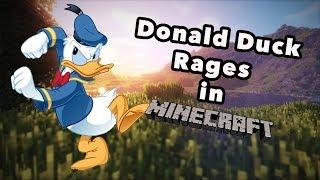 Donald Ducc rages in Minecraft!