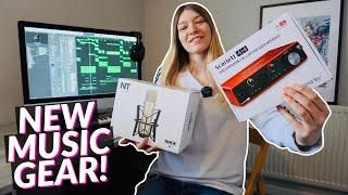 Unboxing Rode NT1-A & Focusrite Scarlett 4i4 3rd Gen | Home Music Studio Setup