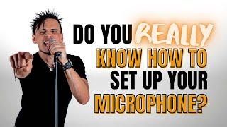 How To Set Up A Microphone / Stand At Your Gig