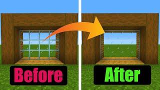 How to get clear glass in Minecraft (Works with any java version)