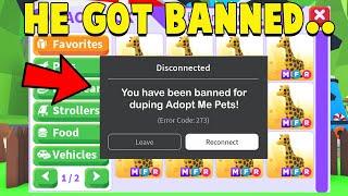 This Adopt Me Youtuber Got BANNED.. (EXPOSED)