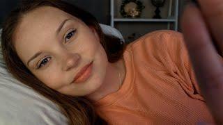 ASMR Helping You Fall Asleep In Bed 