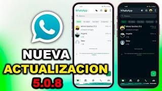 Nueva ACTUALIZACION de WhatsApp Plus WEB V5.0.8 de YesiiMods