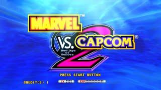 Marvel vs. Capcom 2: New Age of Heroes (Arcade) 【Longplay】