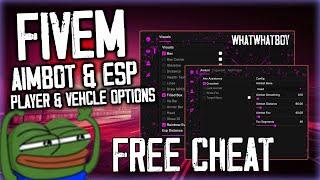 FIVEM - BEST FREE CHEAT with AIMBOT/ESP & PLAYER & WEAPON & VEHICLE OPTIONS - UNDETECTED + Download