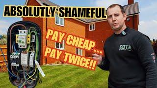 EXPOSING SHOCKING ELECTRICAL WORK... EV INSTALLS AT THEIR WORST!!