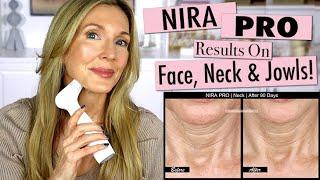 NIRA PRO Laser Review After 90 Days on 60 Yo Skin! Face, Neck, Jowls