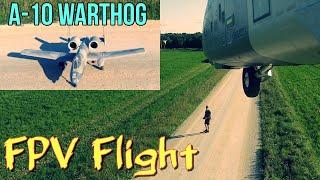 A-10 Warthog RC Airplane 100 MPH FPV Flight. #new #rcairplane #speed