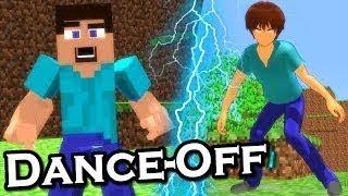 lori vs werty minecraft dance off