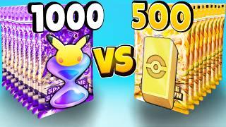 1000 HourGlass vs 500 Gold in Pokemon Pocket!