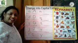 Change into Capital Letters and Change into Small Letters