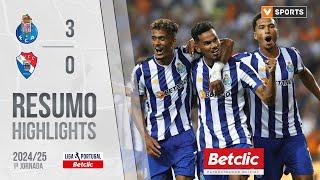 Resumo: FC Porto 3-0 Gil Vicente (Liga 24/25 #1)