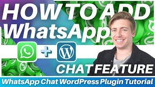How To Add WhatsApp Chat To WordPress | Free WhatsApp Chat Plugin (2023)