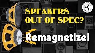 Top speaker performance? RE-MAGNETIZE!