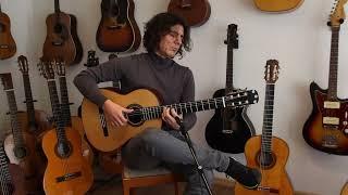 Antonio Morales Nogués Model Maestro Flamenco "Negra" Guitar - Paco de Lucia's last Luthier