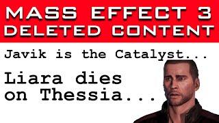 5 WILDEST Story Ideas Bioware DELETED from Mass Effect 3 (Cut Content)