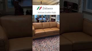 New Valencia Leather Sofa. How does it affect the sound